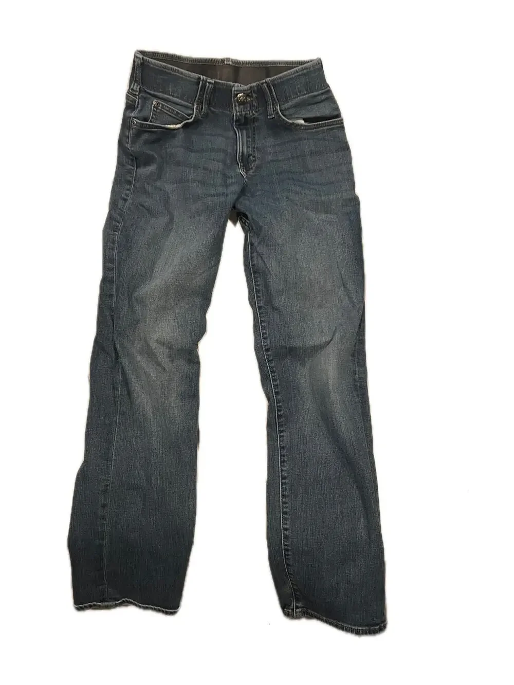 Lee Extreme Motion Straight Blue Jeans Mens 28x29